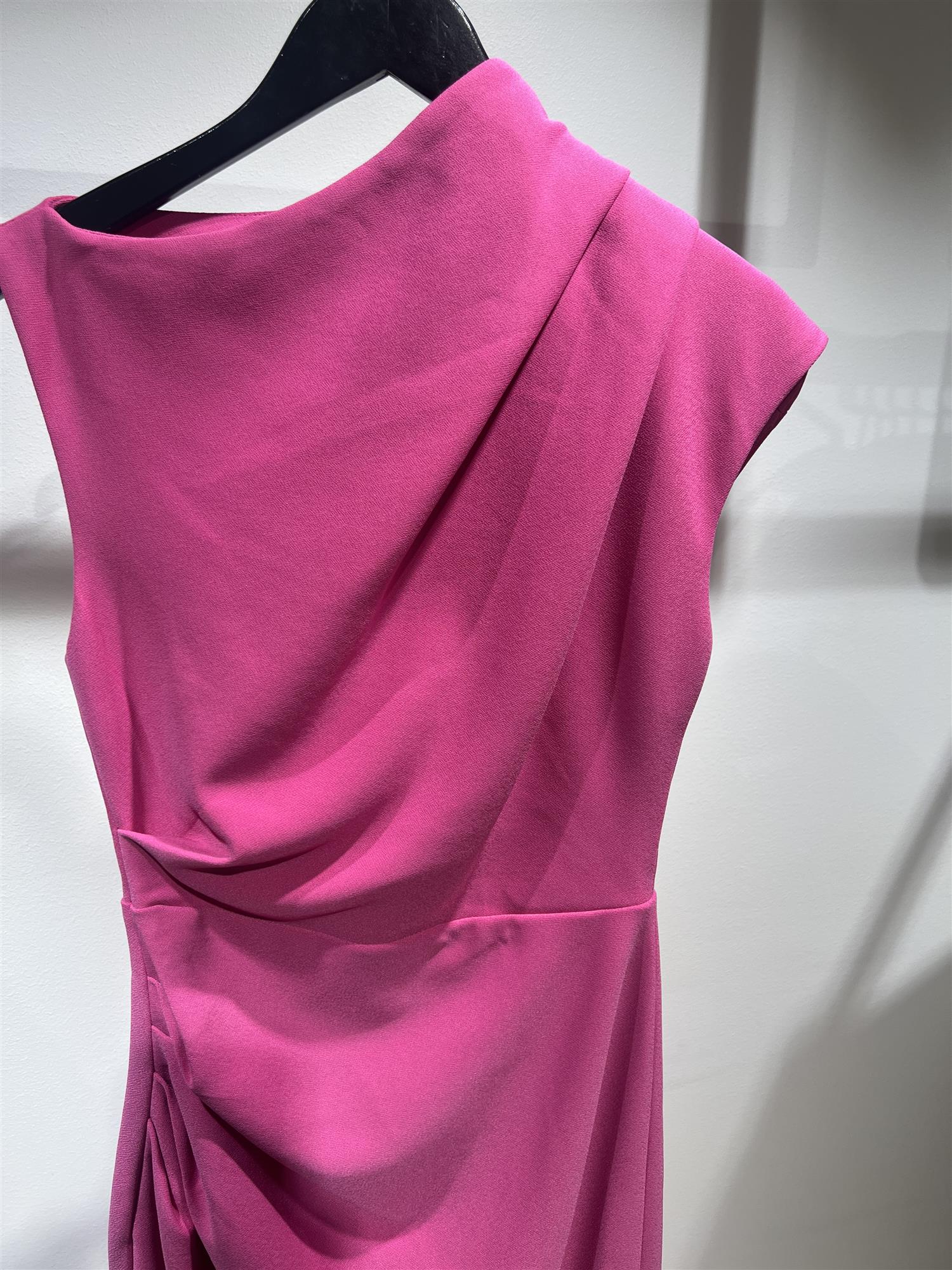 Chantal Asymmetrical Midi Dress