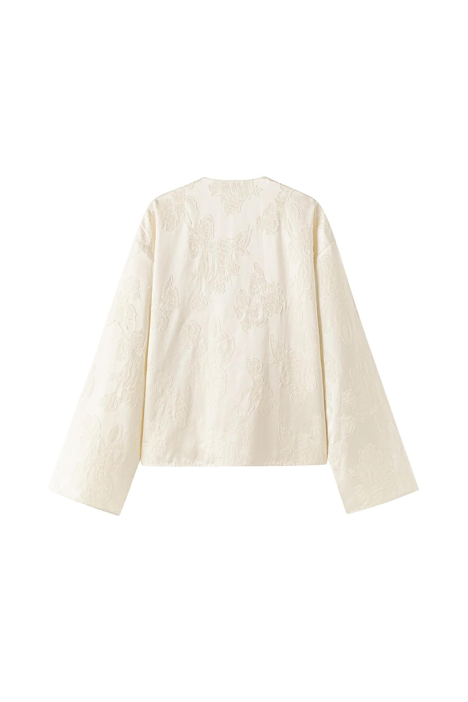 Cleo Jacquard Blouse