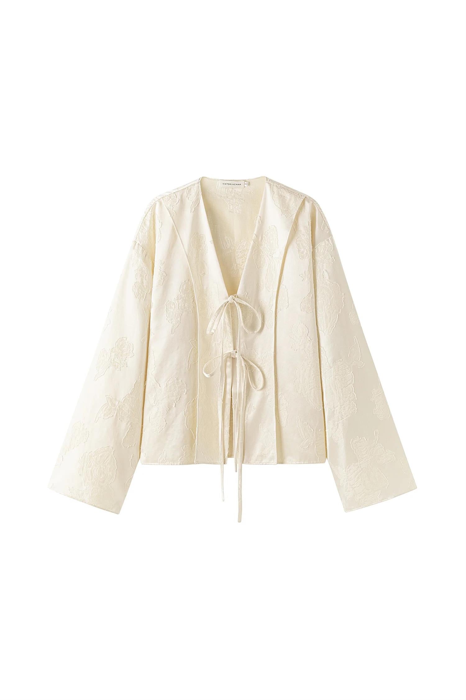 Cleo Jacquard Blouse