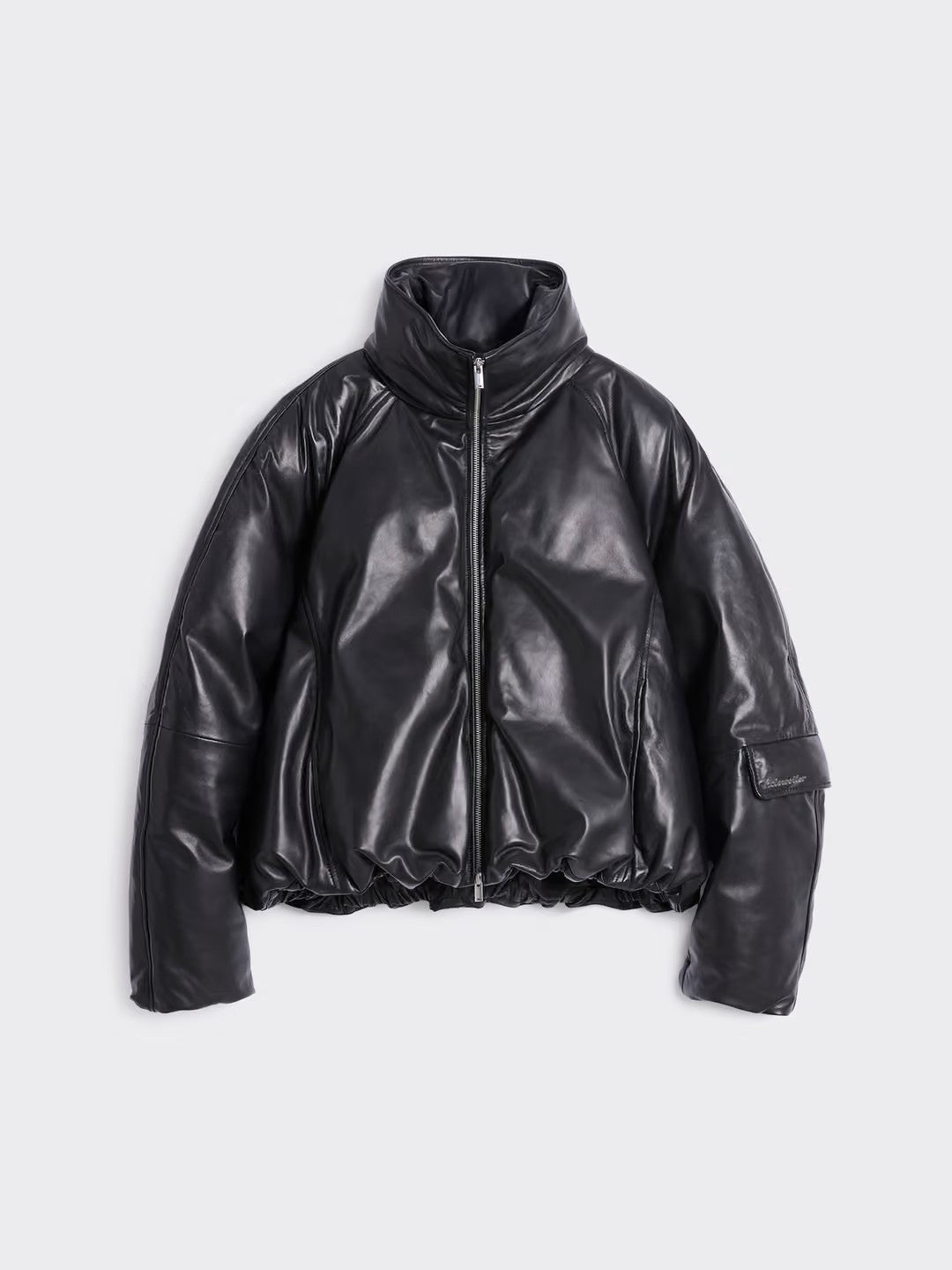 Berry Padded Leather Jkt
