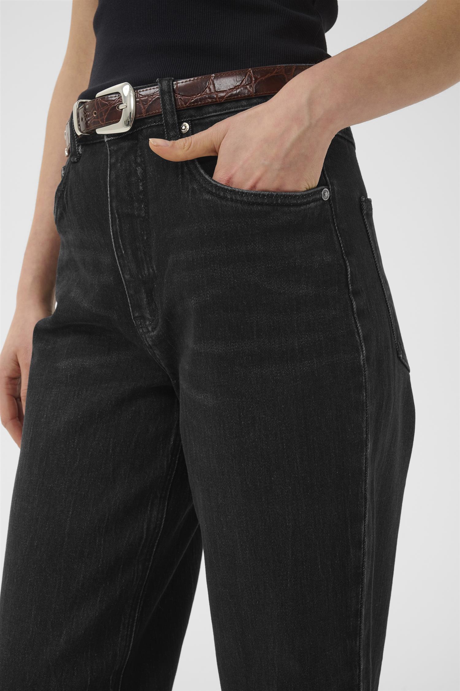 Gzjade Hw Straight Jeans