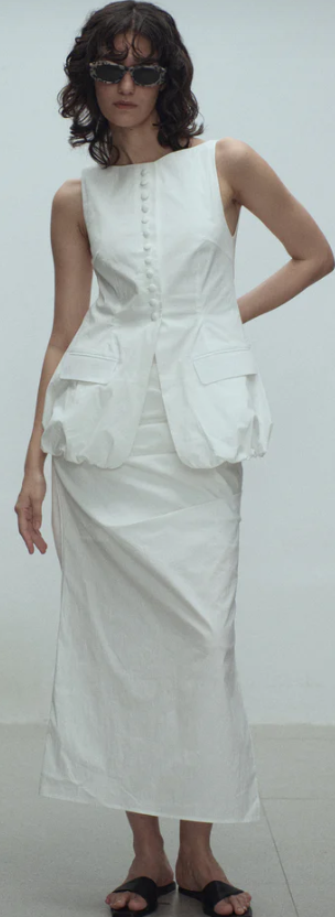 Udo Gathered Skirt