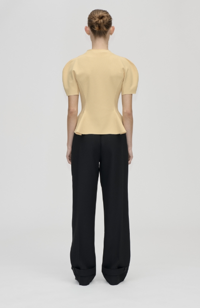 High-Neck Zip Top