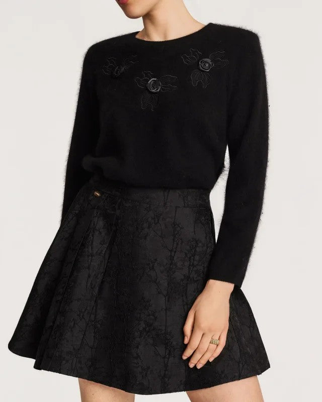 Brocade Mini Skirt