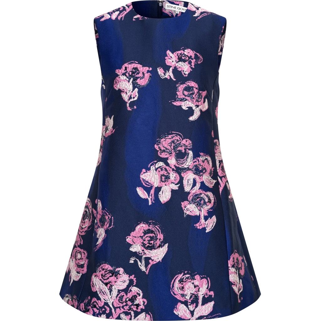 Kick Pleat Mini Dress