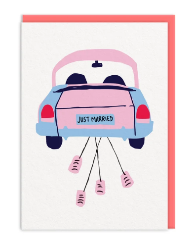 Car and Cans - JUST MARRIED