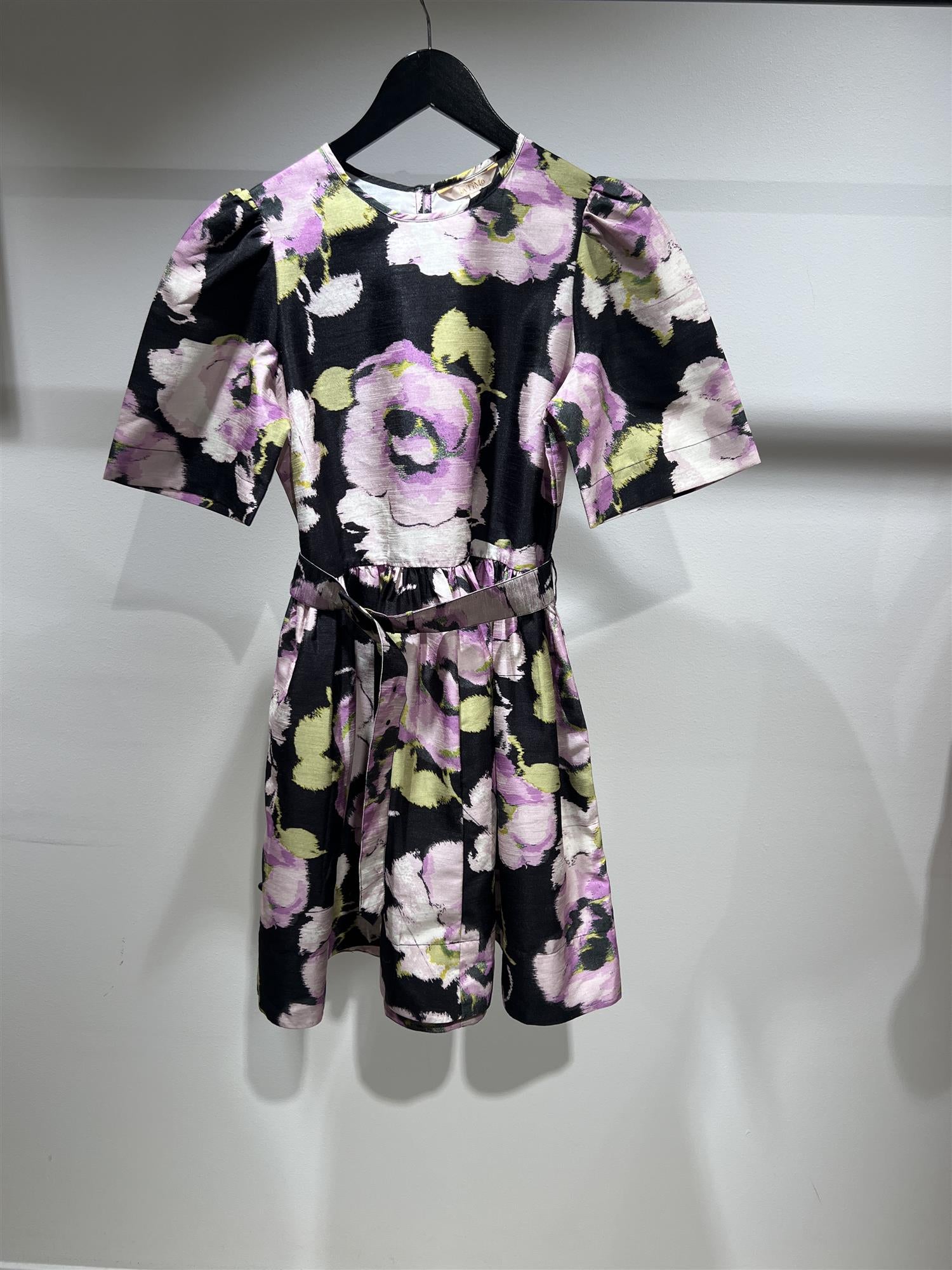 Taffeta Shift Dress