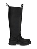 High Leather Boots