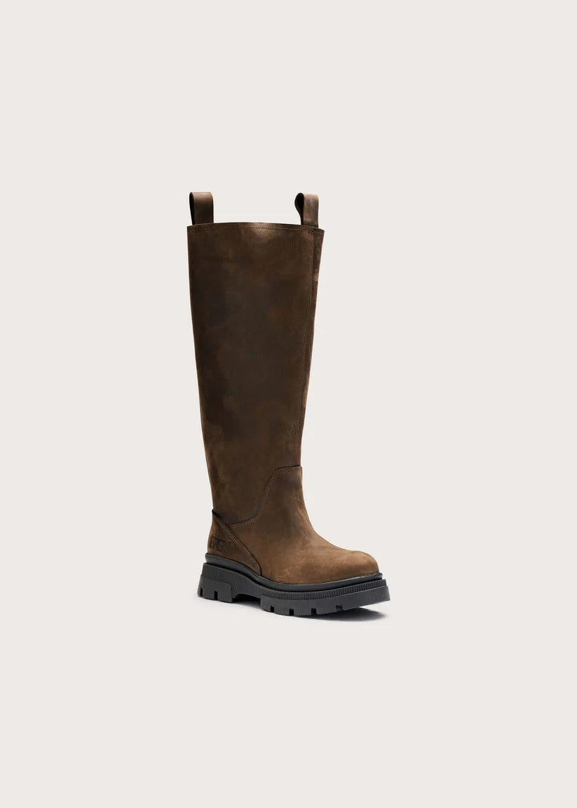 High Leather Boots