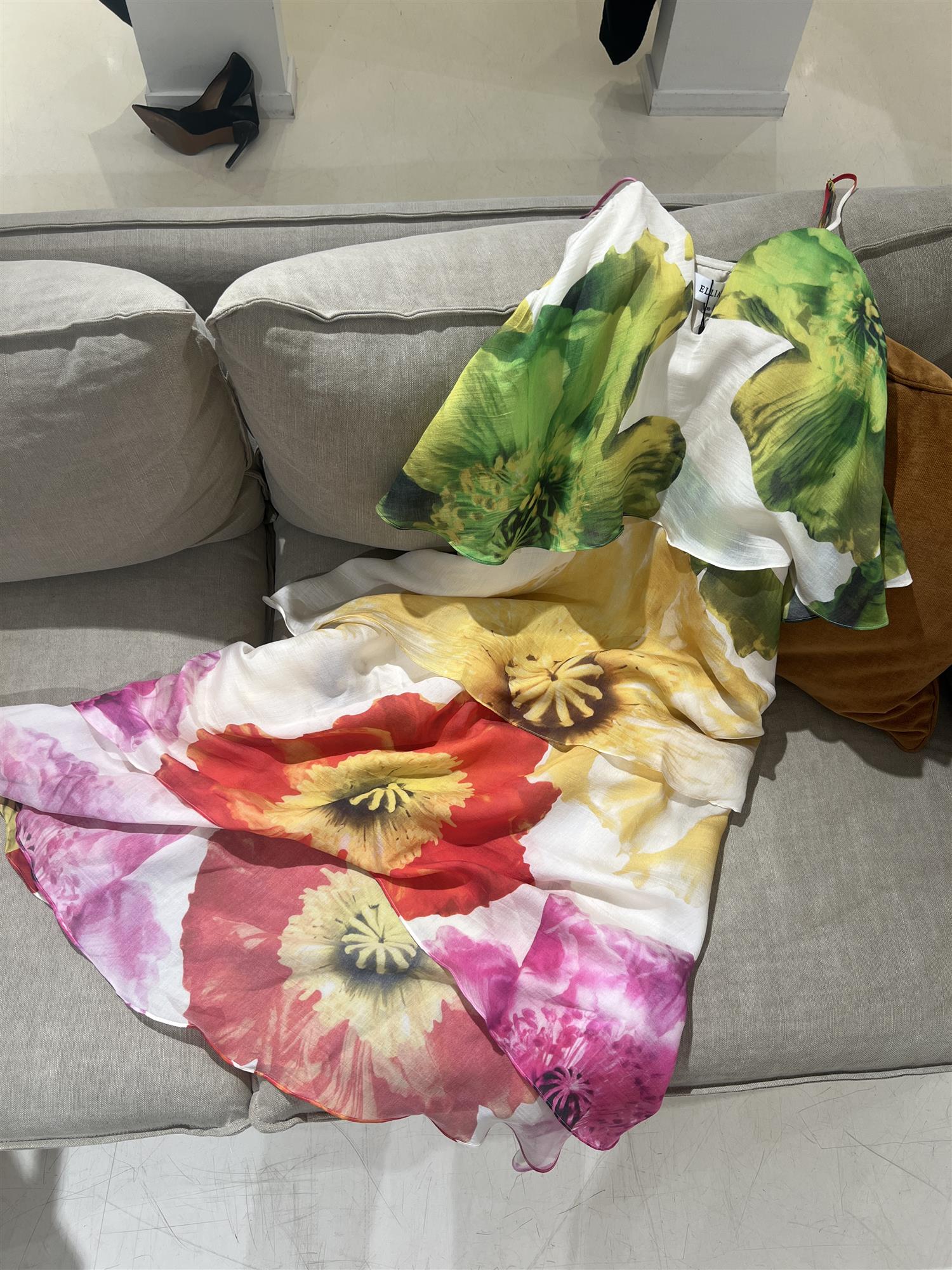 Lilia Tiered Gown