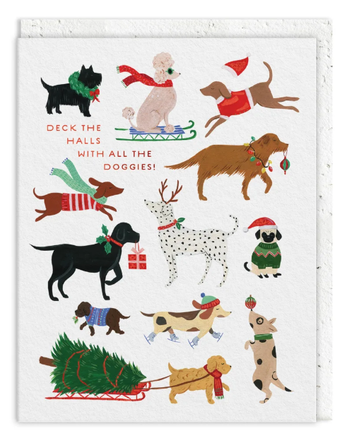 Deck The Halls with All The Doggies