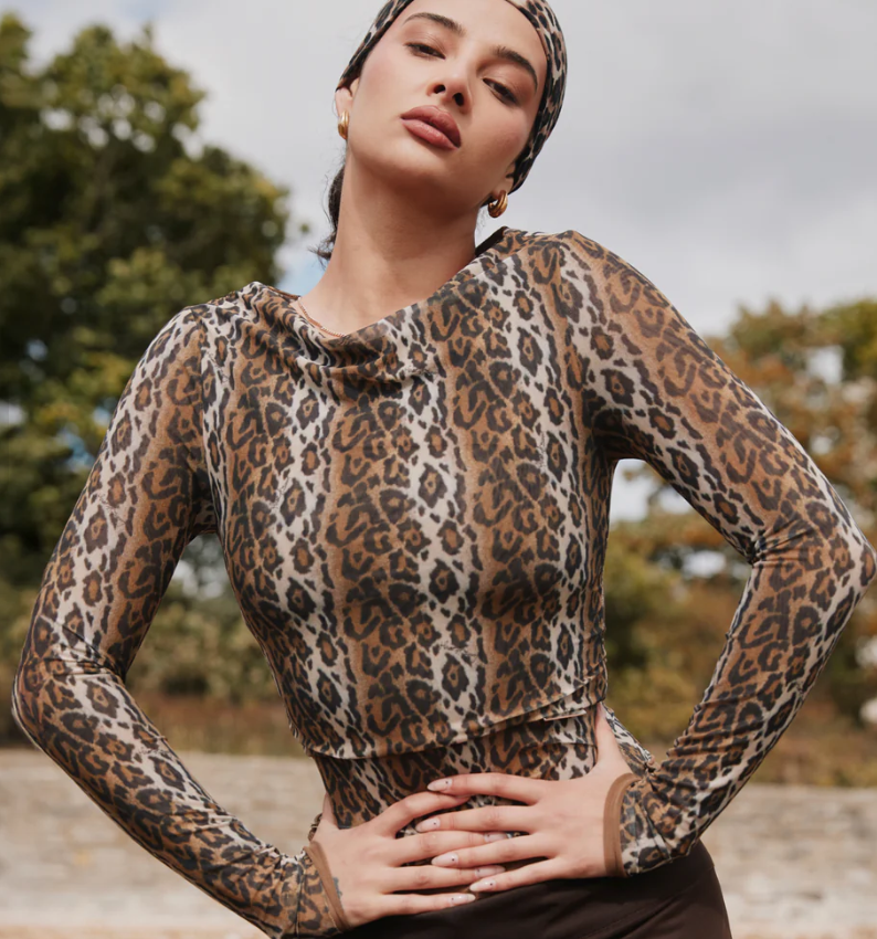 Leopard Multi Layered Long Sleeve