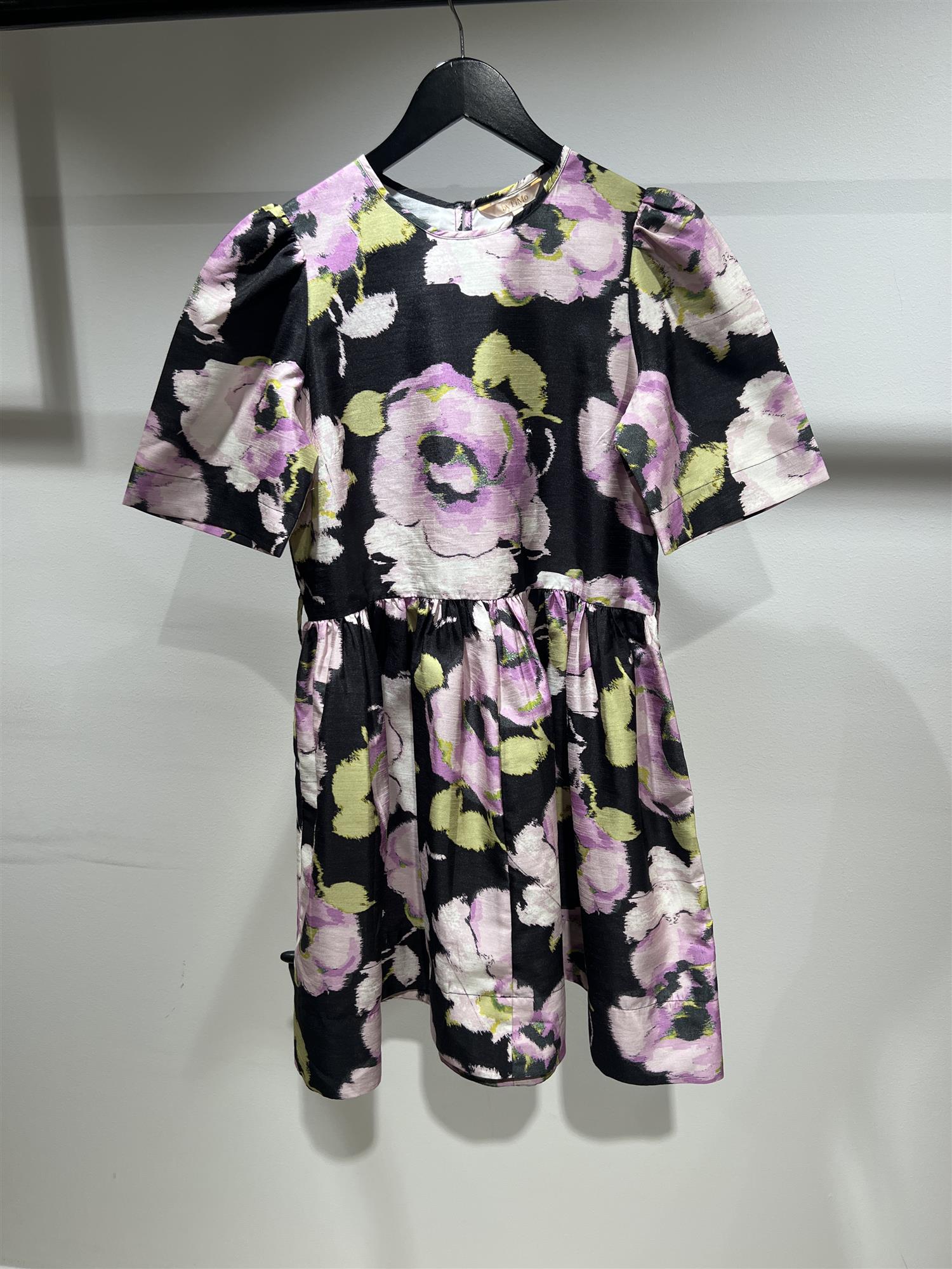 Taffeta Shift Dress
