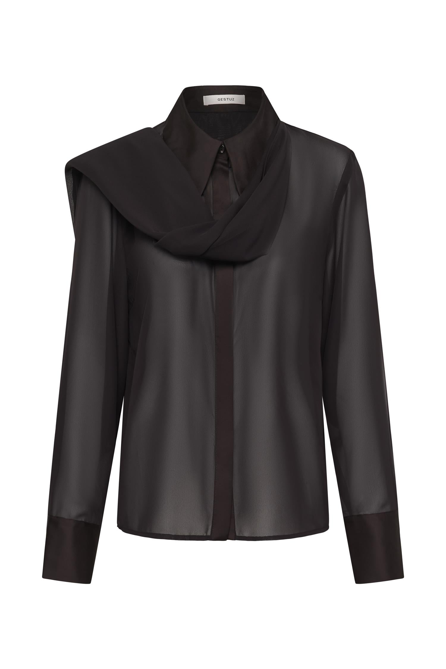 Gzlynne Scarf Shirt