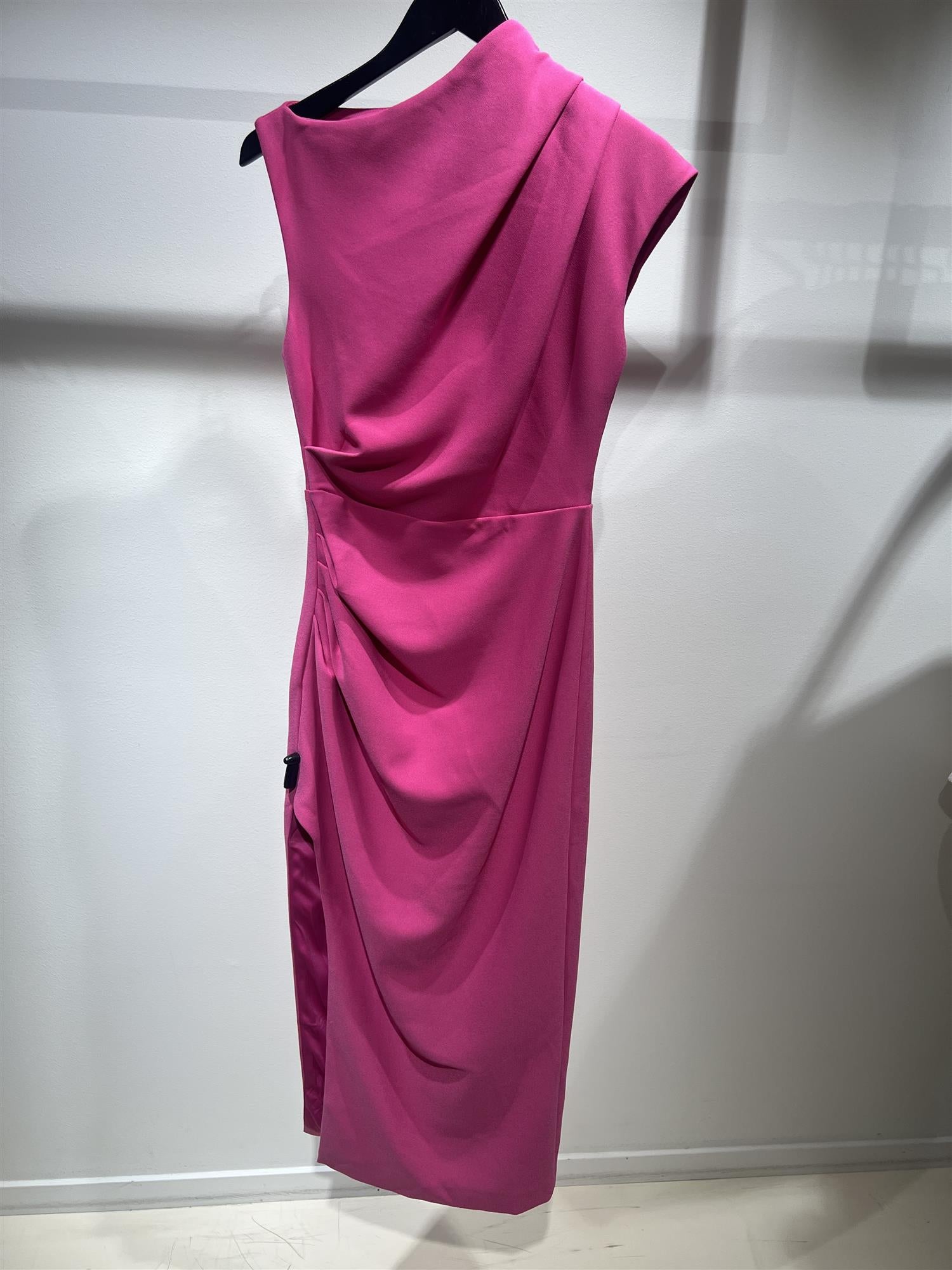 Chantal Asymmetrical Midi Dress
