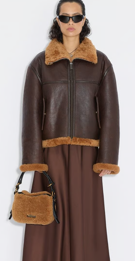 Bud Mini Shearling Bag