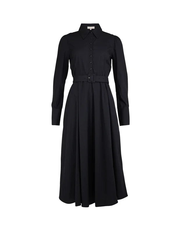 Poplin Midi Dress
