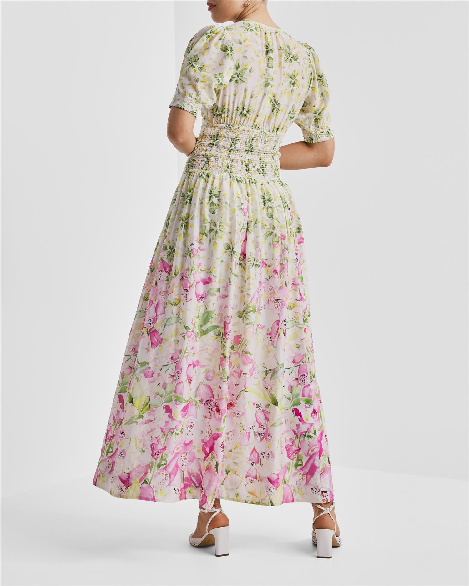 Organza Maxi Dress