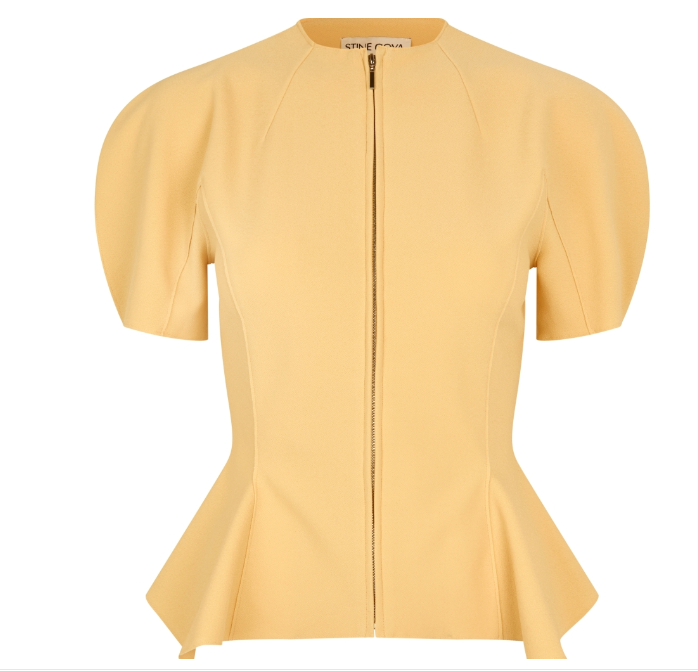 High-Neck Zip Top
