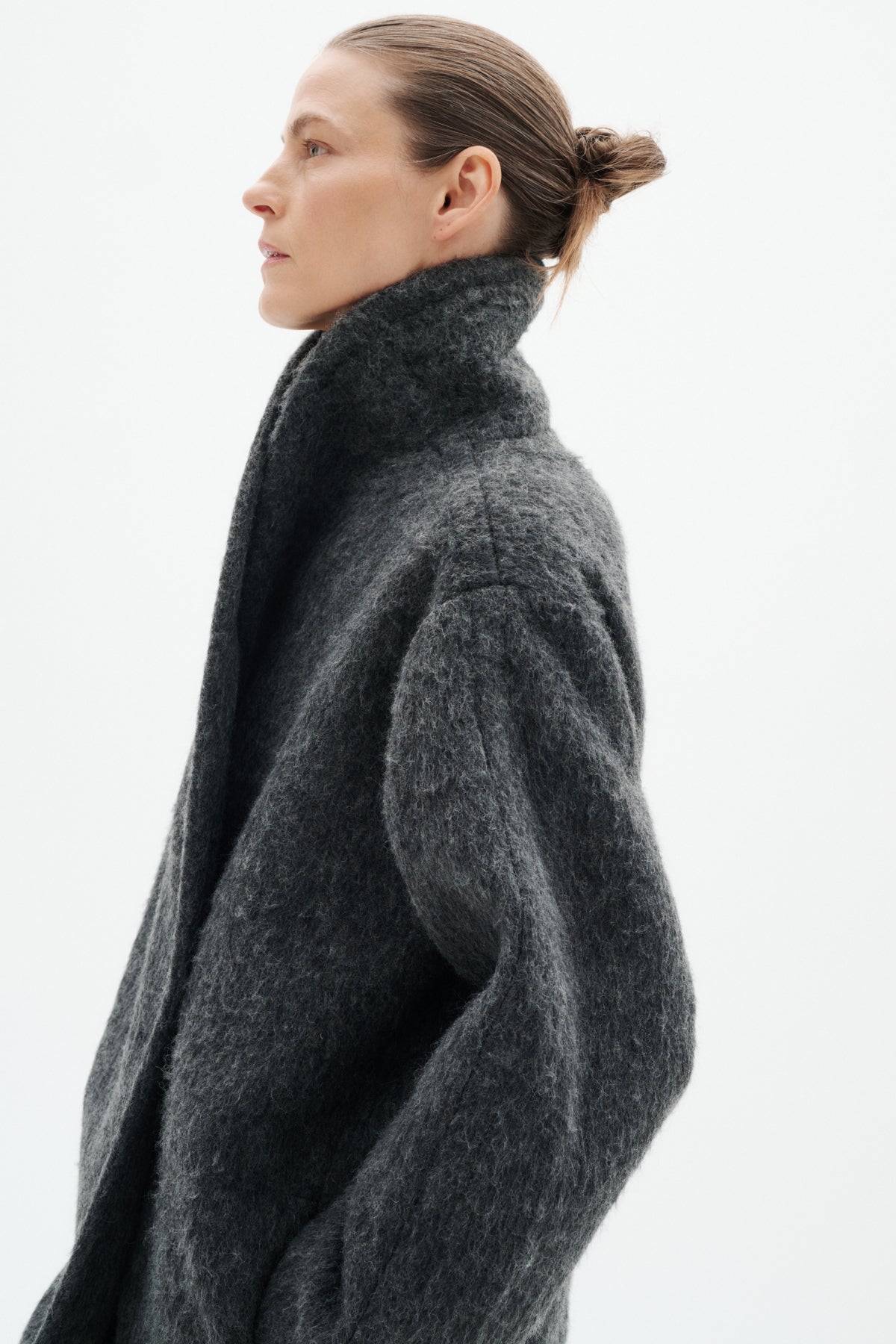 Zuzieiw Cocoon Coat