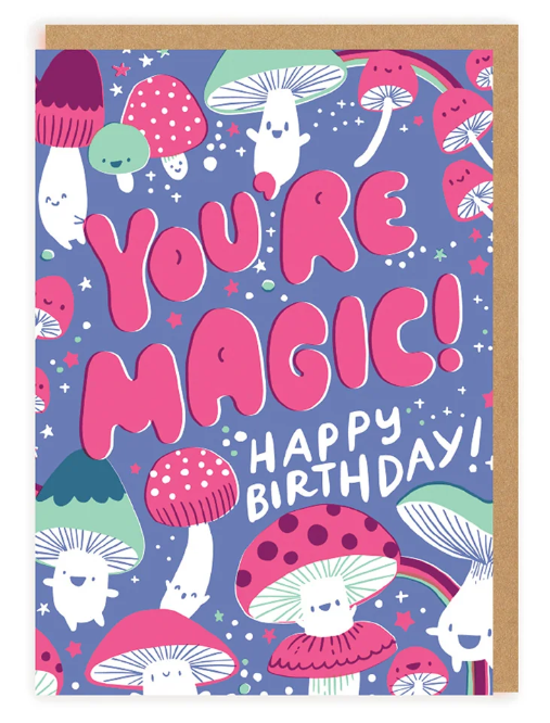 Magic Mushroom Birthday