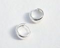 Curved form hoops small