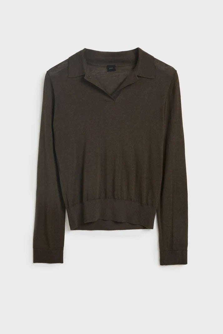Linea Merino Polo Knit