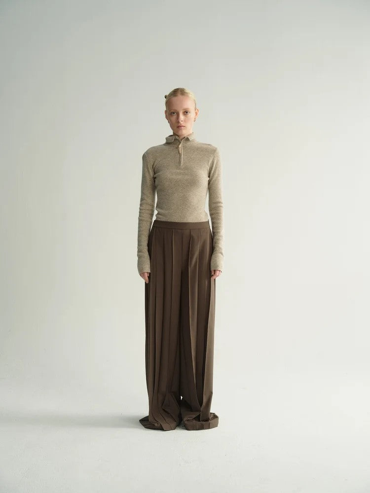 Alma Pleated Trousers