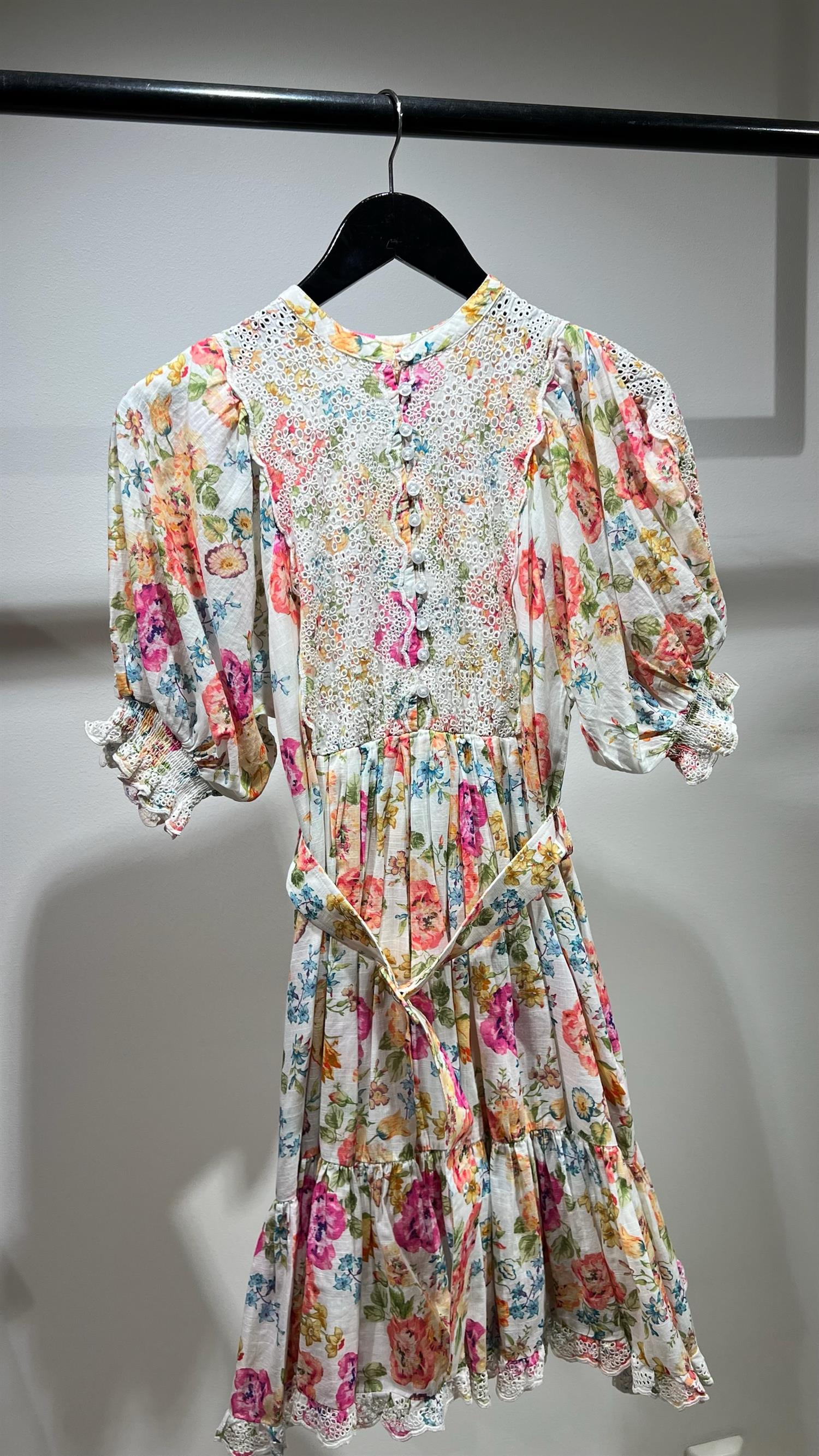 Cotton Slub Shift Dress