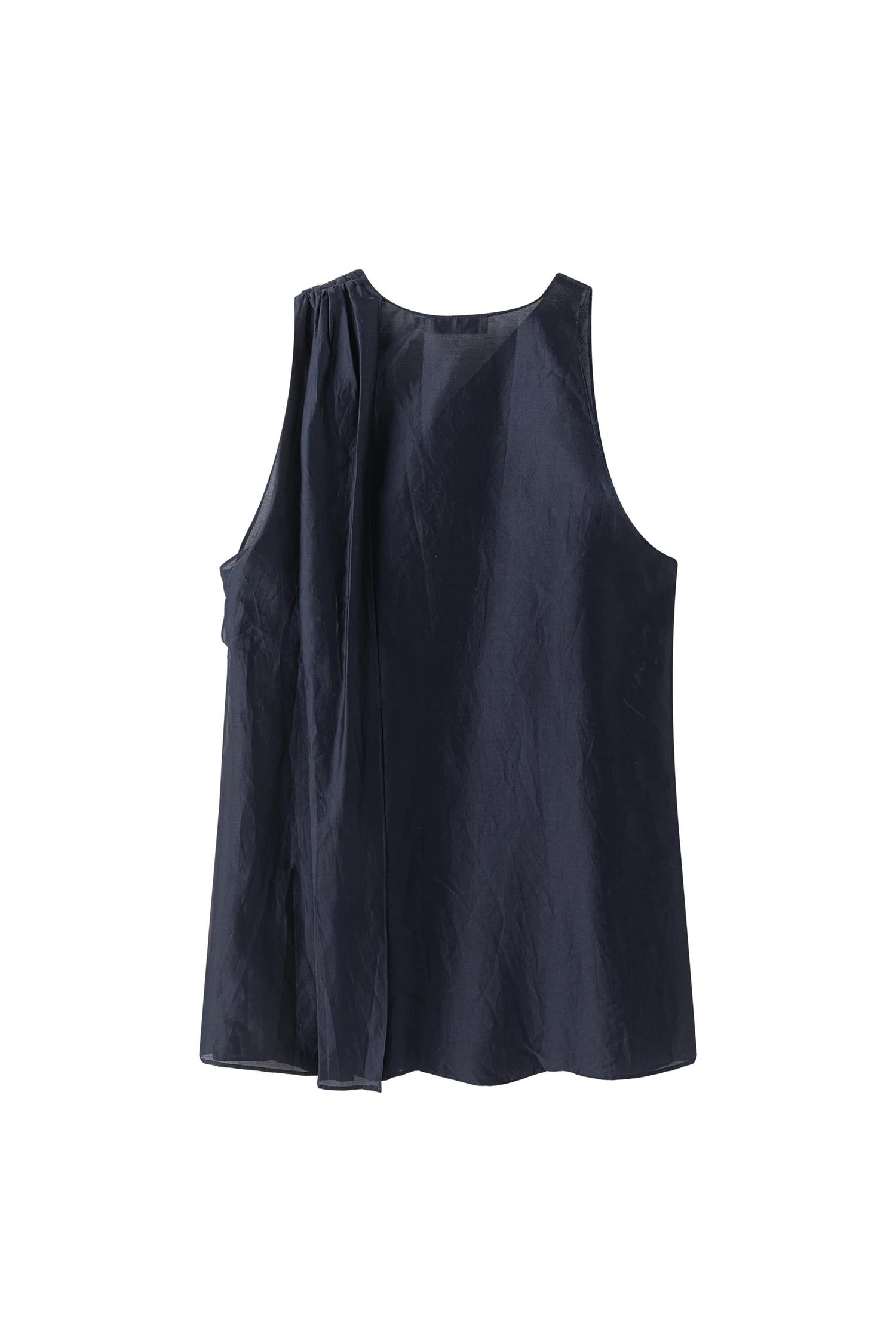 Cilla Silk Flap Top