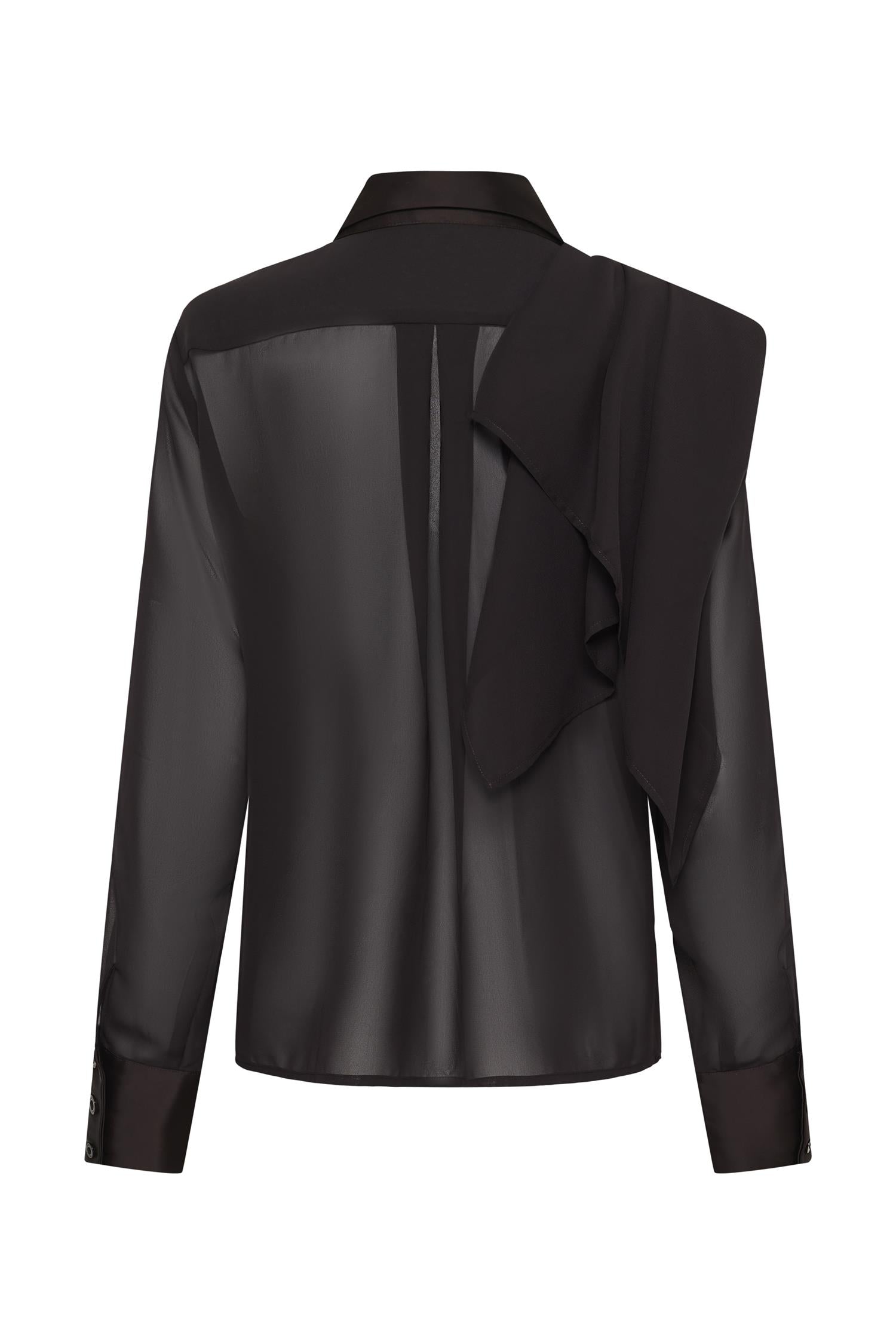 Gzlynne Scarf Shirt
