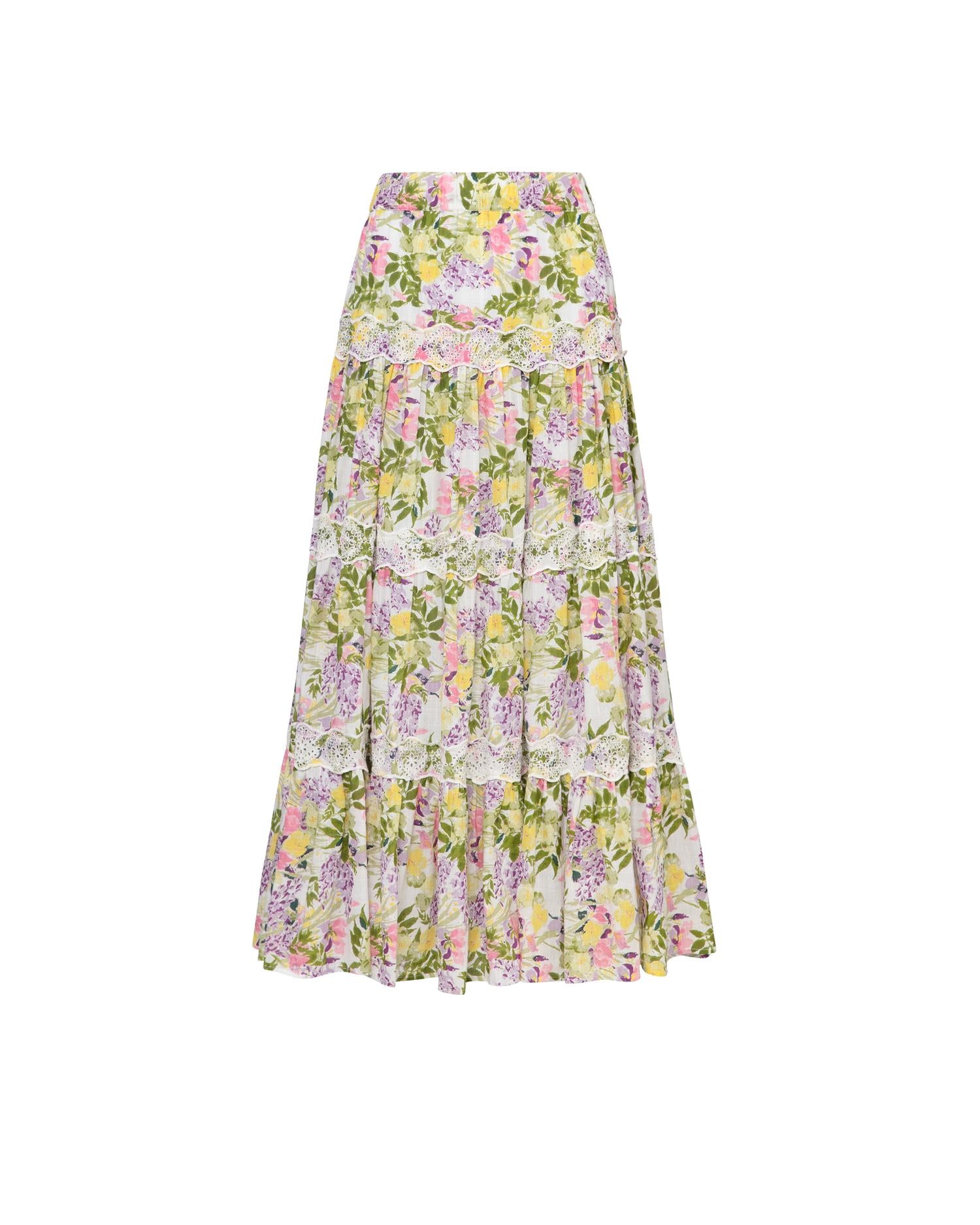 Cotton Slub Skirt
