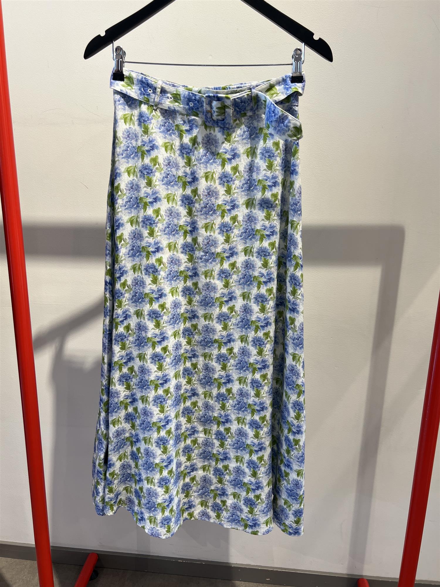 Linen Maxi Skirt