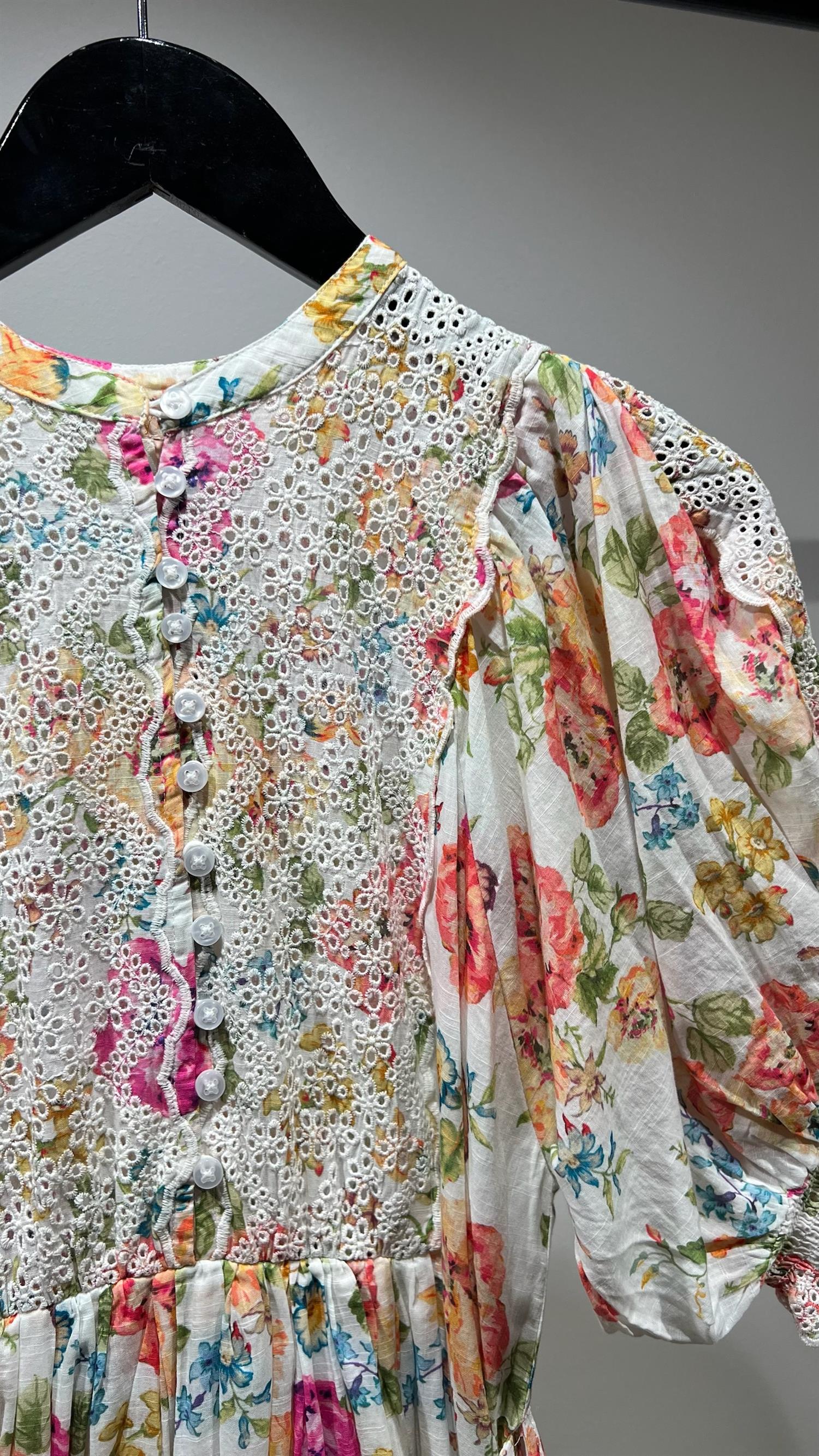Cotton Slub Shift Dress